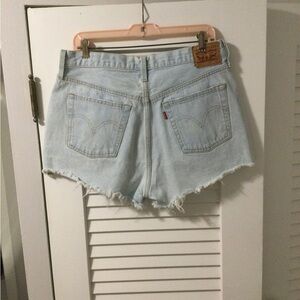 Levi's Light Blue Denim Women's Shorts